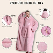 SnuggleMax Hooded Flannel Blanket